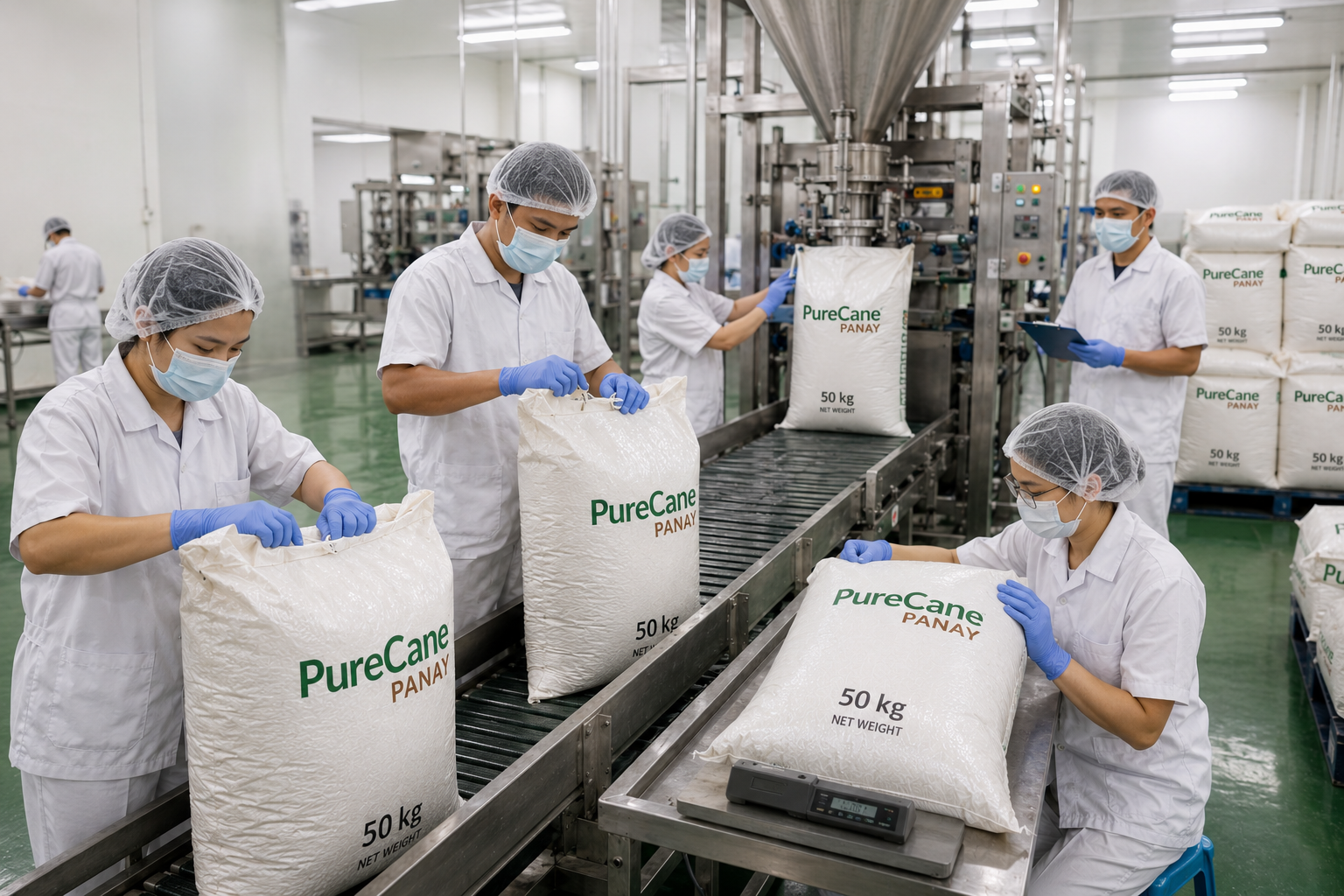 PureCane Panay quality handling and packaging operations