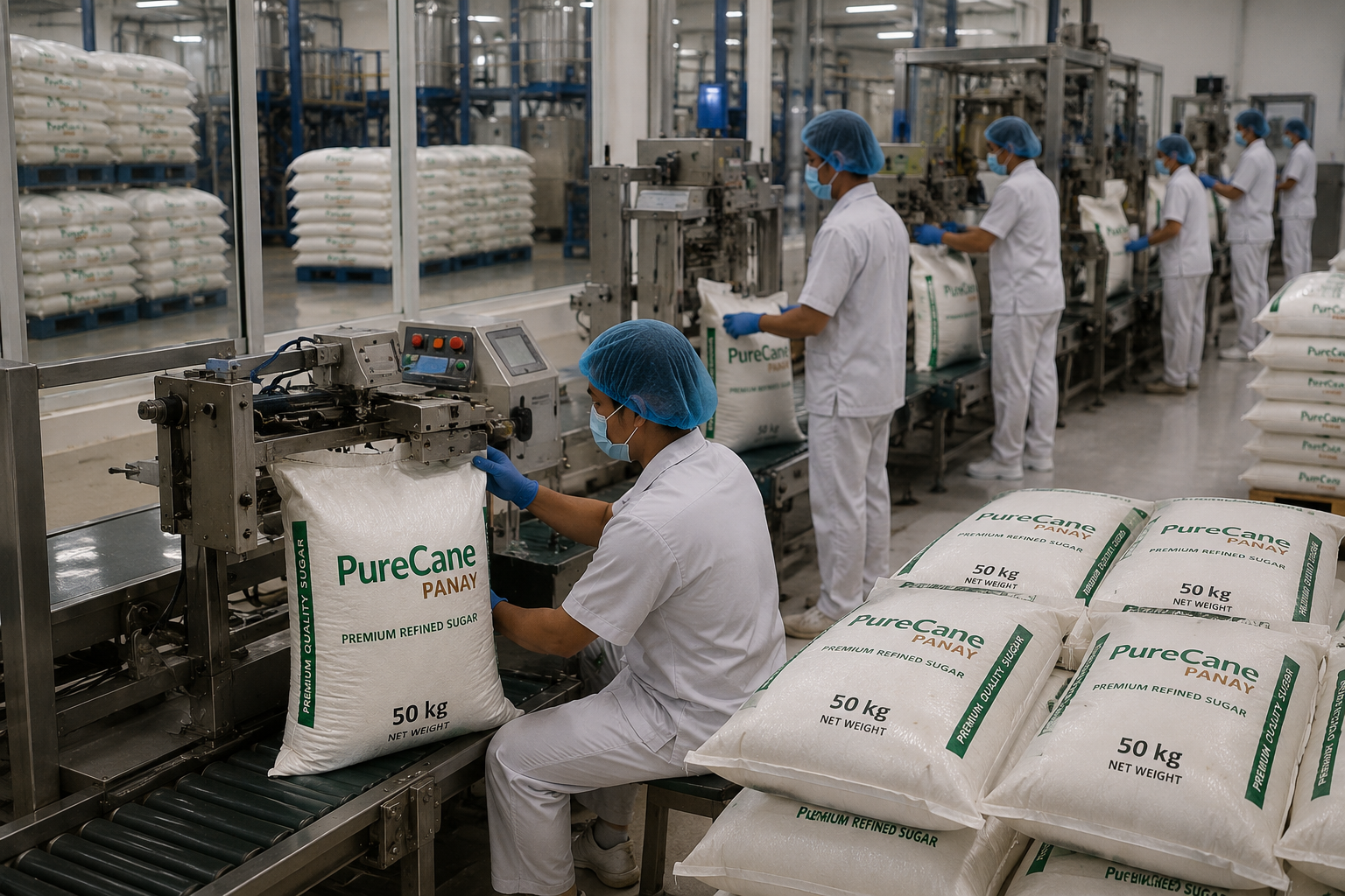 Sugar product packaging process