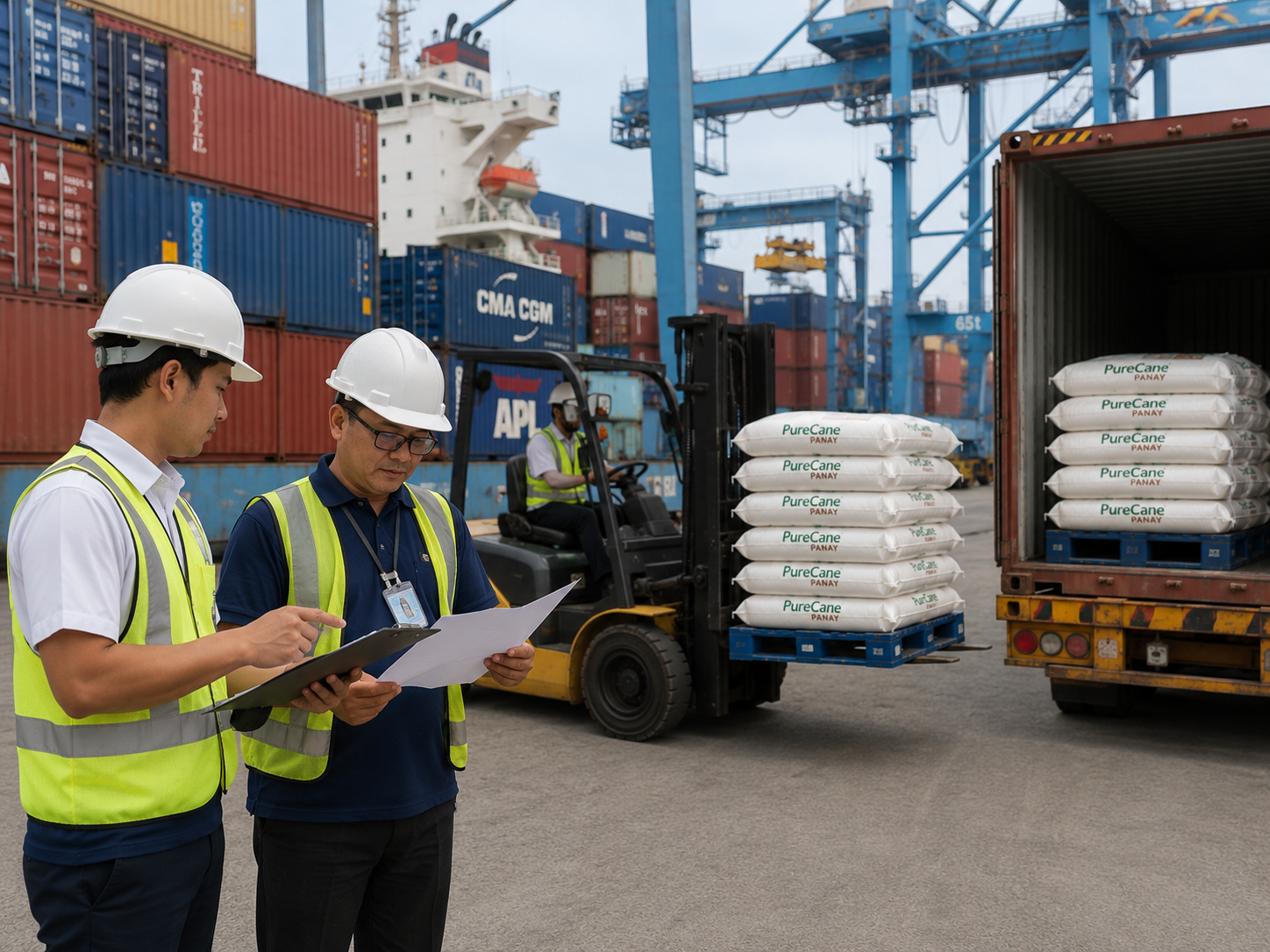 Sugar import and supply coordination